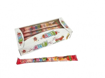 Мармелад арт. 509492-1 Полоска-тянучка "Малина" 12 г в пак. 30 шт. в кор.'#