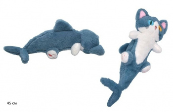 им Обнимашка арт. 230804-2/231028-1/230315-4 Котакула синий 45 см в пак.)