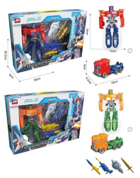 Трансформер арт. A688-72-805 Робот-грузовик цвета микс в кор. Трансформер арт. A688-72-805 Робот-грузовик цвета микс в кор.