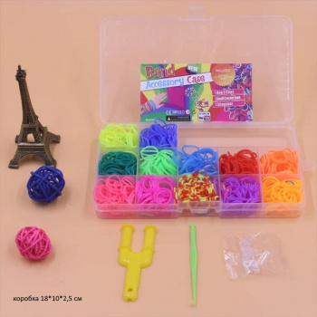 Набор для плетения арт. 805218/0831-3 Резиночки в кор.•