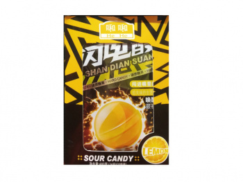 Конфета арт. 851609-3 Кислая "Лимон" 24 г 20 шт. в желтой кор.*# Конфета арт. 851609-3 Кислая "Лимон" 24 г 20 шт. в желтой кор.*#