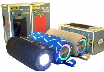 Колонка музыкальная арт. WS-1870 Цвета микс в кор. Колонка музыкальная арт. WS-1870 Цвета микс в кор.