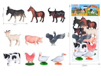 Набор животных арт. SM88-16" Домашние в пакете 22*32*0 Набор животных арт. SM88-16" Домашние в пакете 22*32*0