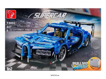 Конструктор арт. T3003 Автомобиль инерц. 447 дет. в кор.~ Конструктор арт. T3003 Автомобиль инерц. 447 дет. в кор.~