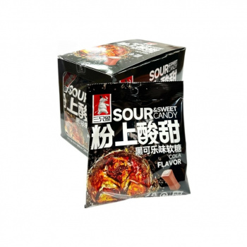 Конфета арт. 440145/440138 Кислая "Кола" 28 г 20 шт. в кор.' Конфета арт. 440145/440138 Кислая "Кола" 28 г 20 шт. в кор.'