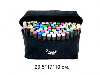 Маркеры арт. D-80hei Двусторонние в сумке 80 шт._/17 шт./ Маркеры арт. D-80hei Двусторонние в сумке 80 шт._/17 шт./